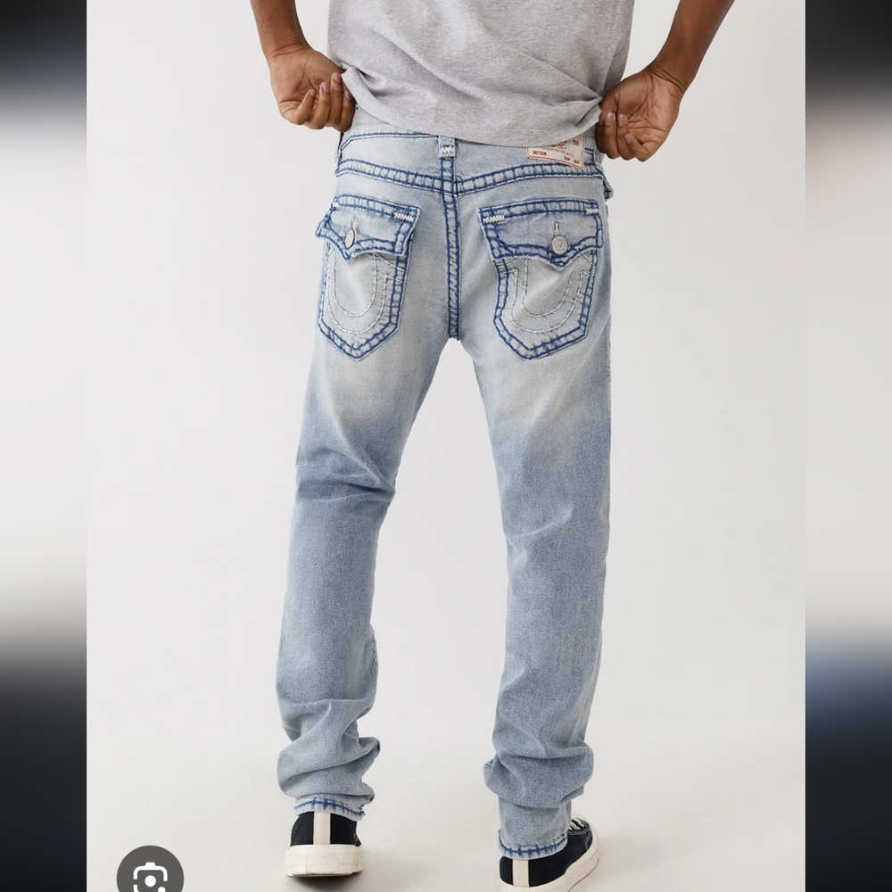 Men's True Religion Geno No Flap Big T Jeans SZ 28